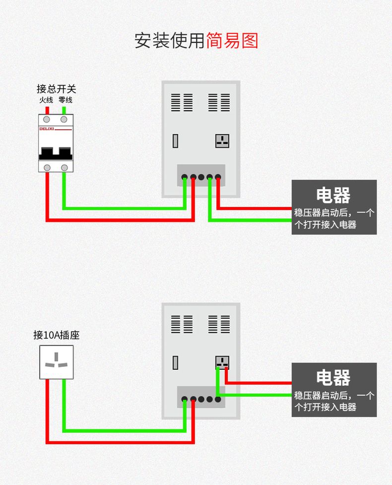 德力西高精度穩(wěn)壓器TND3-10KW(10000W) 液晶面板全自動(dòng)單相穩(wěn)壓器 家用液晶面板交流穩(wěn)壓器