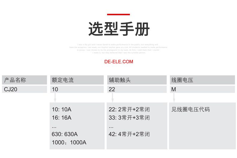 德力西交流接觸器CJ20-10A/線圈電壓36V/220V/380V 德力西正宗交流接觸器